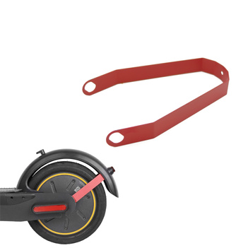 Czerwony metalowy wspornik tylnego błotnika do Ninebot Max G30 / Motus Scooty 10
