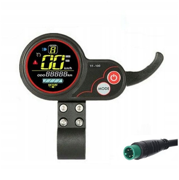 Wyświetlacz (Display TF-100 5-pin) i manetka przyspieszenia do Kugoo M4 / M4 PRO