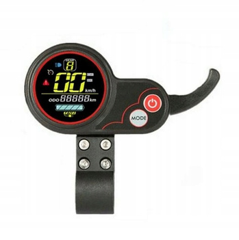 Wyświetlacz TF-100 6 pin i Manetka Gazu do Kugoo M4 / M4 PRO