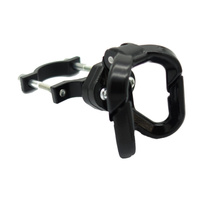 Zamykany hak zaczep CZARNY na torbę do kierownicy do Ninebot Max G30 / Motus Scooty 10 / Frugal Power