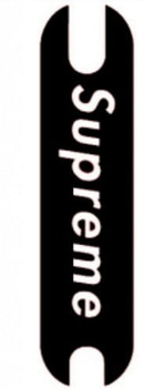 Mata antypoślizgowa Naklejka do Xiaomi M365 / 1S / Essential - CZARNY SUPREME