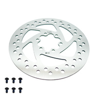 Tarcza hamulcowa 145 mm 6 otworów + śruby do hulajnogi Techlife X8 / Vsett 10+