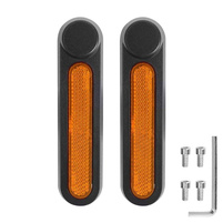 Pokrywy Osłony Śrub Widelca + Odblaski do Ninebot F2 / F2 Plus / F2 Pro