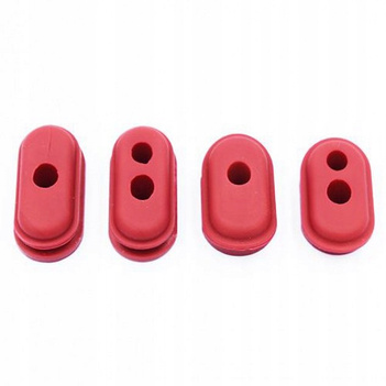 Zaślepki Przewodów do Xiaomi M365 / M365 PRO / PRO 2 / 1S / Mi 3 / Essential - kolor Czerwony