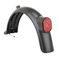 Błotnik Tylny z Hakiem i Lampką do Xiaomi 4 PRO