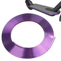 Taśma ochronna na podest do Xiaomi M365 / PRO / PRO 2 / 1S / Essential / Mi 3 - FIOLETOWY POŁYSK