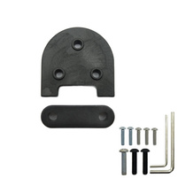 Zestaw podkładek do konwersji na 10" do Xiaomi M365 / PRO / PRO 2 / 1S / Essential - Czarny