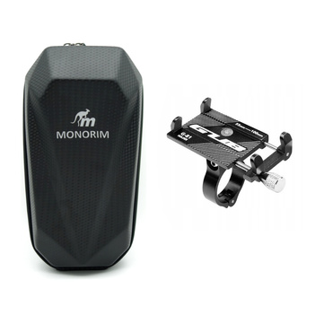 Zestaw Torba sakwa Monorim 3L + Uchwyt na telefon GUB G-81 do hulajnogi elektrycznej