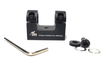 Uchwyt Błotnika MONORIM FS adapter podkładka Xiaomi M365 / PRO / PRO 2 / 1S / Essential / Mi 3 - CZARNY