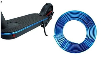 Taśma ochronna na podest do Xiaomi M365 / PRO / PRO 2 / 1S / Essential / Mi 3 - NIEBIESKI POŁYSK