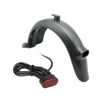Zestaw Błotnik tylny + Lampka światło tylne LED do Ninebot F20 / F30 / F40