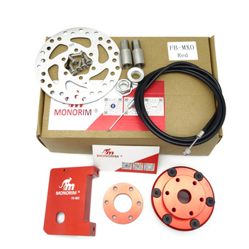 Monorim FB MX0 RED zestaw do konwersji przedniego hamulca do Ninebot Max G30 / Motus Scooty 10