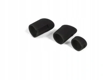 Gumowe zaślepki śrub tylnego błotnika do Xiaomi M365 / PRO / PRO 2 / 1S / Essential / Mi 3 - Kolor Czarny