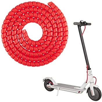 Spiralna Osłona Kabli do Hulajnogi Xiaomi/Ninebot/Motus - CZERWONY