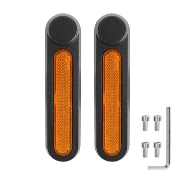 Pokrywy Osłony Śrub Widelca + Odblaski do Ninebot F2 / F2 Plus / F2 Pro