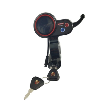 Wyświetlacz 6 pin z manetką i stacyjką do hulajnóg elektrycznych