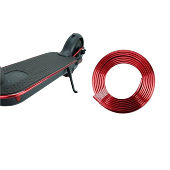 Taśma ochronna na podest do Xiaomi M365 / PRO / PRO 2 / 1S / Essential / Mi 3 - CZERWONY POŁYSK