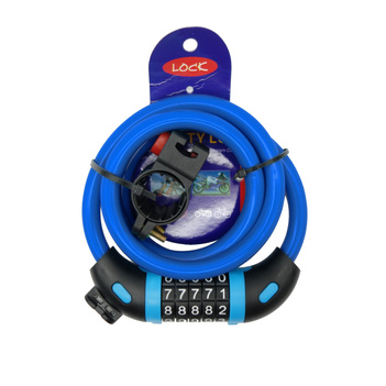 Niebieskie Zabezpieczenie Antykradzieżowe z Kodem