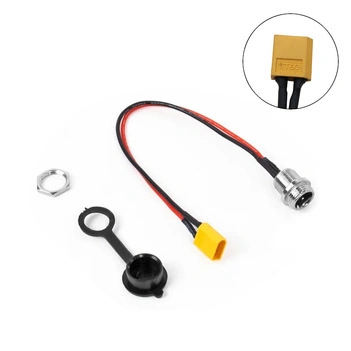 Port gniazdo ładowania GX16 ze złączem XT60 + Pokrywa