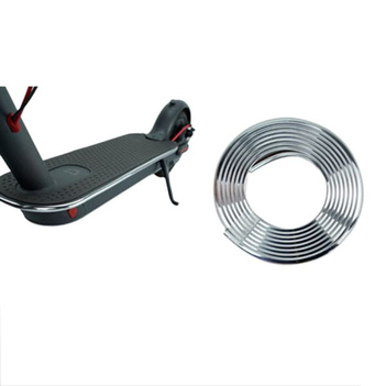 Taśma ochronna na podest do Xiaomi M365 / PRO / PRO 2 / 1S / Essential / MI 3 - SREBRNY POŁYSK