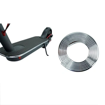 Taśma ochronna na podest do Xiaomi M365 / PRO / PRO 2 / 1S / Essential / MI 3 - SREBRNY POŁYSK