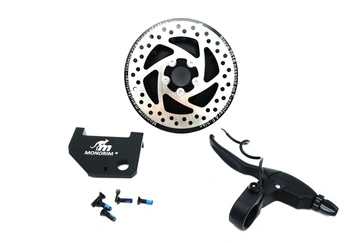 Osłona Silnika 500W 48V  Monorim MD500W-MAX z tarczą hamulcową do Ninebot Max G30 i Motus Scooty 10. Zainstaluj Tylny hamulec