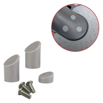 3x Szara zaślepka + 3x Śruba do tylnego błotnika do Xiaomi M365 / PRO / PRO 2 / 1S / Essential