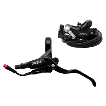 Zestaw Przedni hamulec hydrauliczny (zacisk+przewód) + Lewa hydrauliczna klamka hamulca do Kukirin G3 PRO