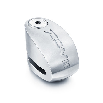 Zabezpieczenie Disc Lock z Alarmem ZOVII ZD10S - Brushed Metal