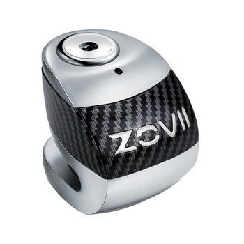 Zabezpieczenie Disc Lock z Alarmem ZOVII ZS6 - Brushed Metal