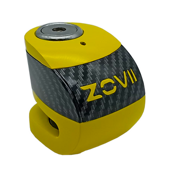 Zabezpieczenie Disc Lock z Alarmem ZOVII ZS6 - Yellow