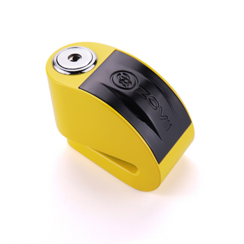 Zabezpieczenie Disc Lock z Alarmem ZOVII ZT6 - Yellow