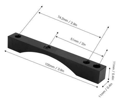 Adapter hamulca Xtech HB100 do do Xiaomi M365 / PRO / PRO 2 / 1S / Essential