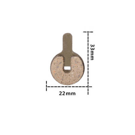 Klocki Hamulcowe Półmetal do Kugoo G-Booster / KuKirin G2 PRO / KuKirin G2 MAX