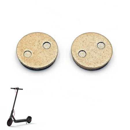 Klocki hamulcowe do Xiaomi M365/M187/Motus Scooty 8.5