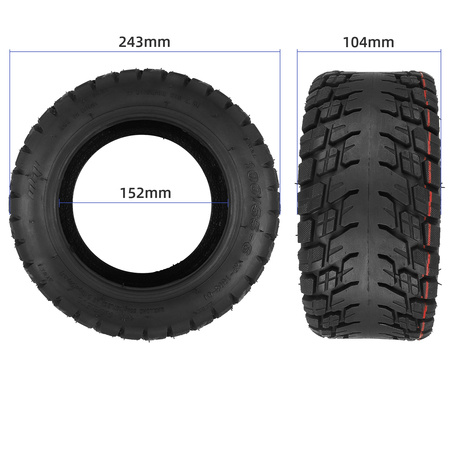 Opona pneumatyczna  ULIP 100/55-6" tubeless + wentyl do Laotie ES19