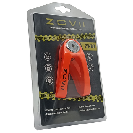 Zabezpieczenie Disc Lock ZOVII ZV10 - Fluo Orange