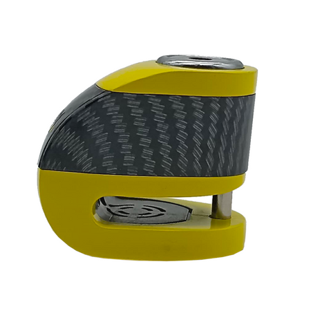 Zabezpieczenie Disc Lock z Alarmem ZOVII ZS6 - Yellow