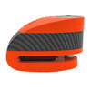 Zabezpieczenie Disc Lock z Alarmem ZOVII ZD10 - Fluo Orange